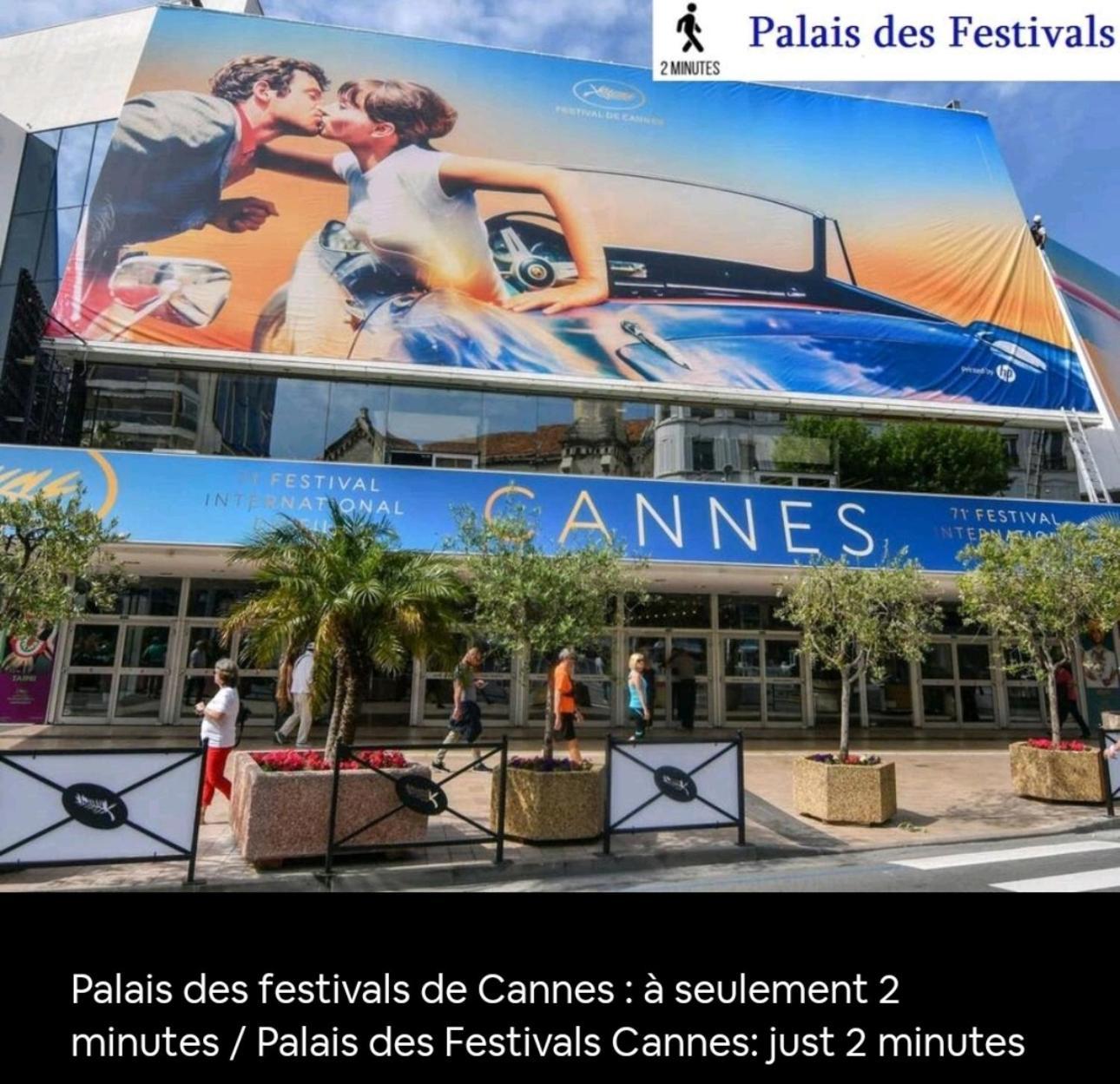Le Grand Palais Studio A 3 Min De La Croisette Cannes Eksteriør billede
